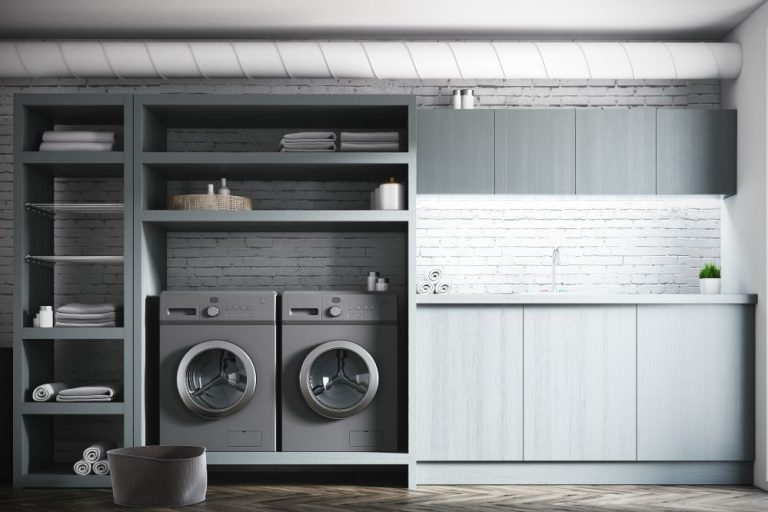bigstock White Laundry Room Interior G 206579896 compressed